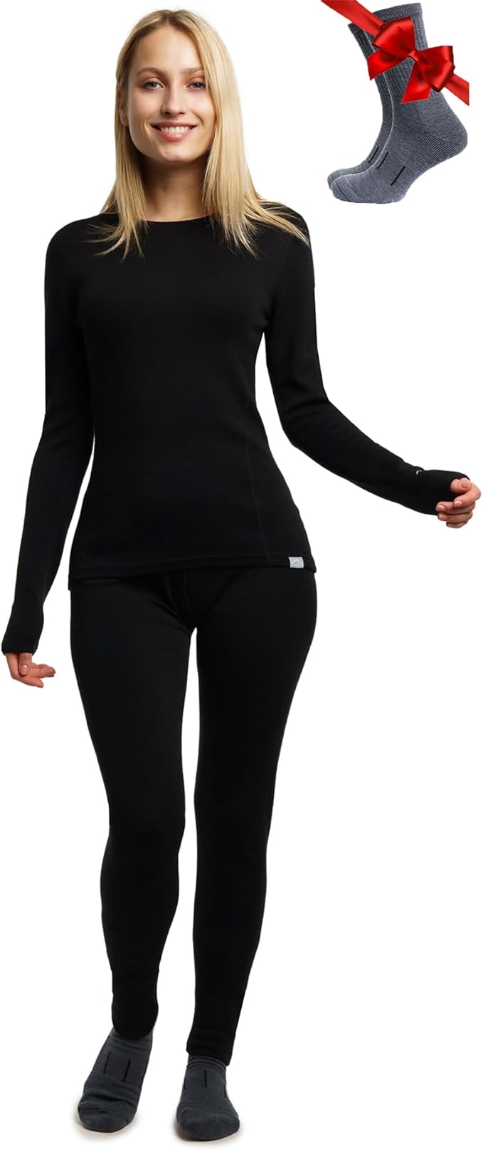 Merino Wool Base Layer Women